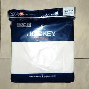 Jockey Men's T-Shirts Tall Man Classic V-Neck - 2 Pack (XXX-Large Tall)